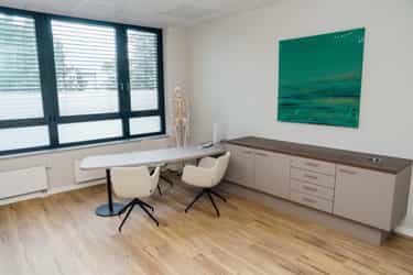 Therapieplanung im Sprechzimmer