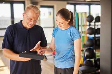 Ergebnisanalyse auf dem Tablet