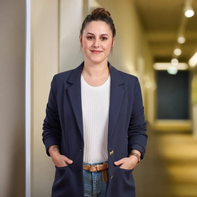 Porträt von Friederike Rohde, Praxismanagerin