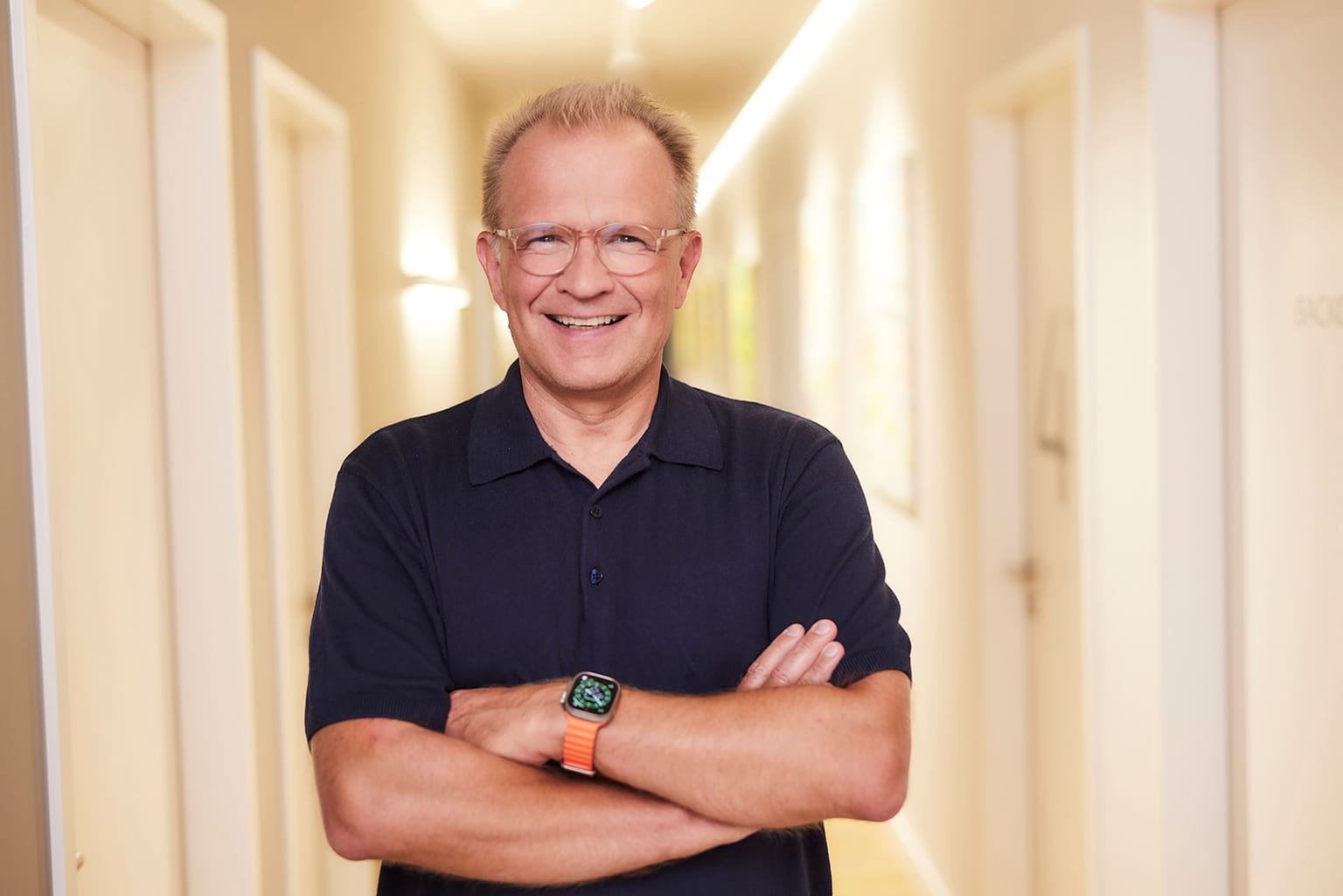 Prof. Dr. Tobolski im Behandlungsgespräch